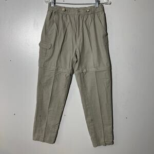 Guide Series Zip Off Convertible 100% Cotton‎ Outerwear Tan Pants Women’s Size 6